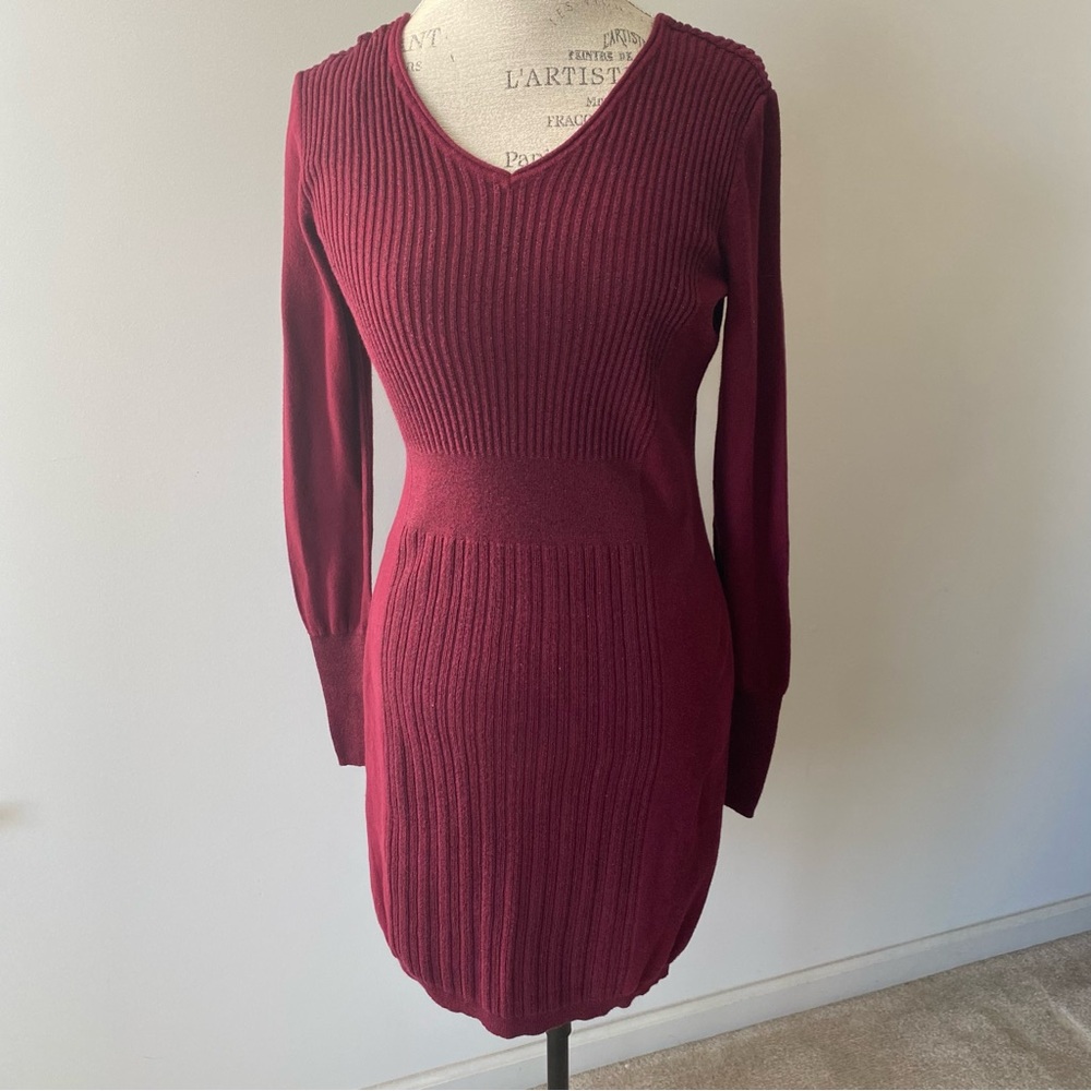 Simply Vera Vera Wang Ribbed Knit Dress